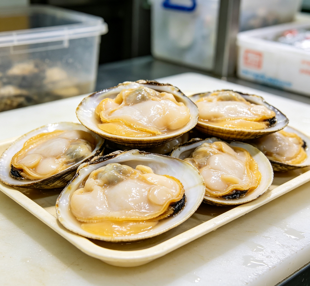 A generous bowl of shells with natural juices